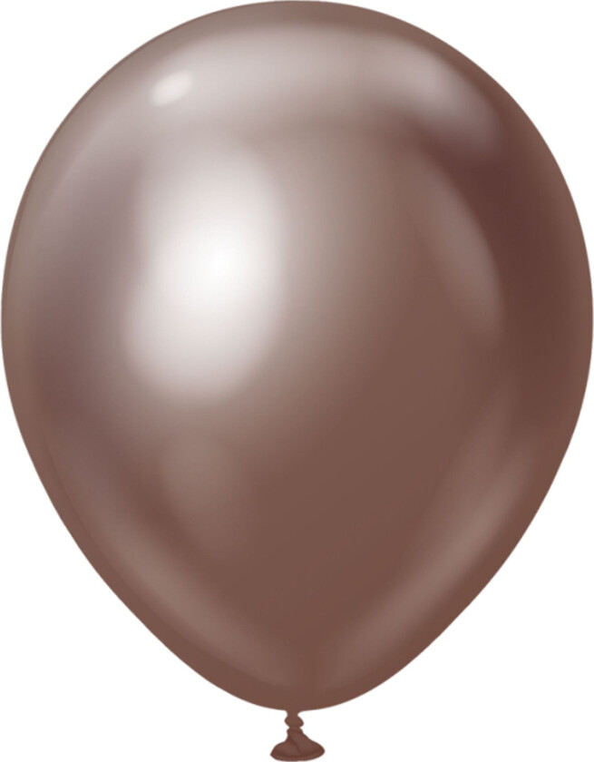 Lateksballonger Professional Chrome Chocolate - 100-pakning