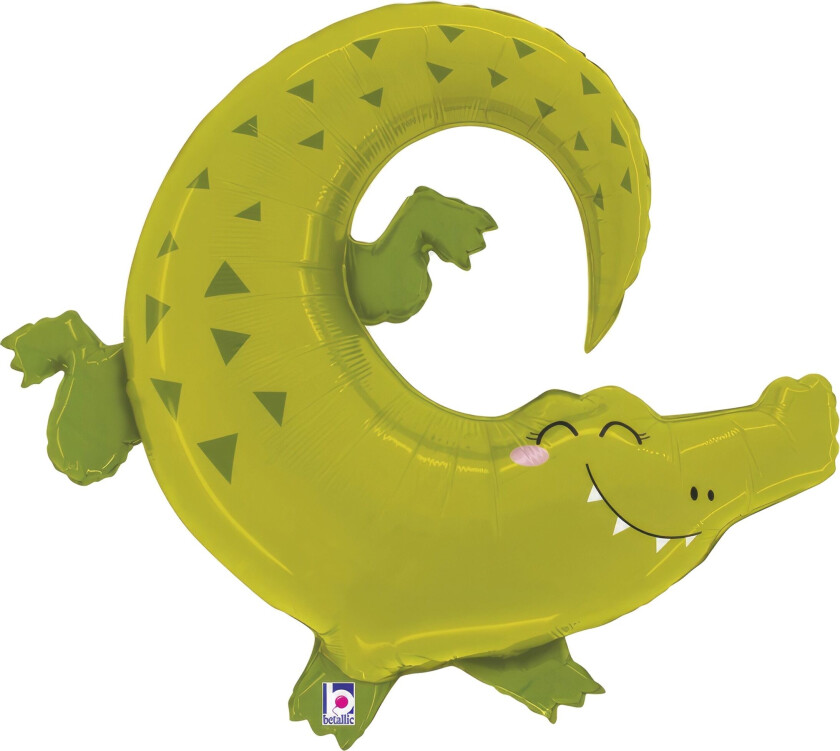 Folieballong Jungel Alligator Shape