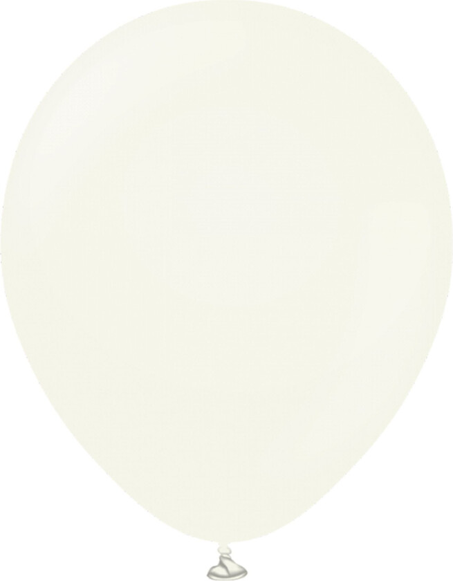 Lateksballonger Professional Store Retro White - 25-pakning