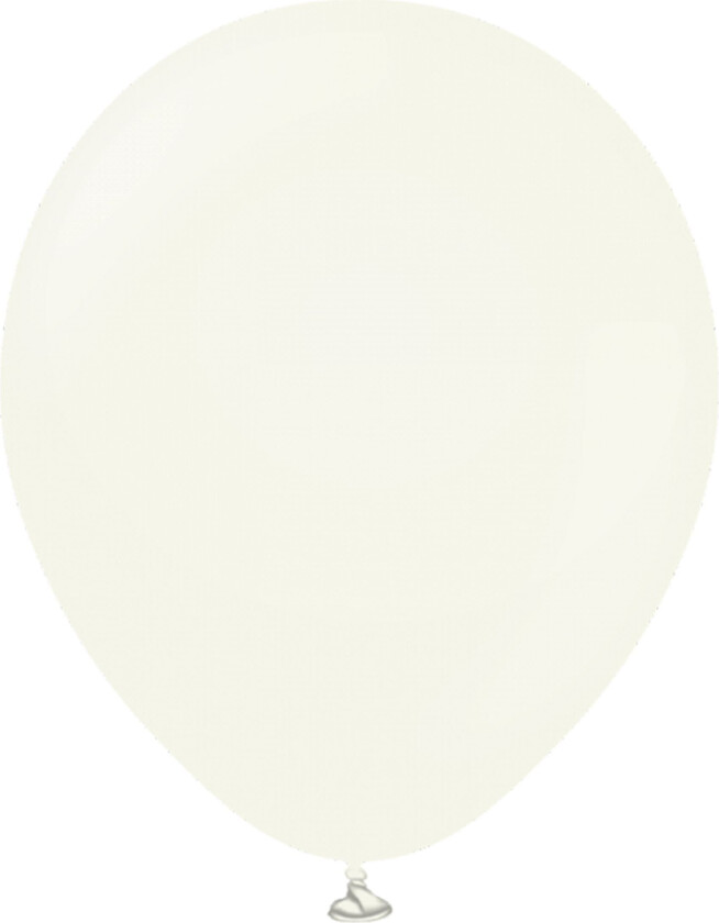 Lateksballonger Professional Retro White - 100-pakning