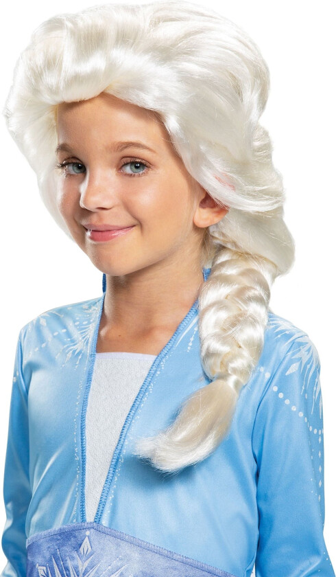Frozen Elsa Barneparykk - One-size