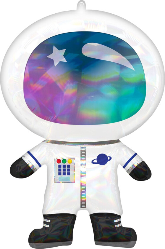 Folieballong Astronaut Holografisk Shape