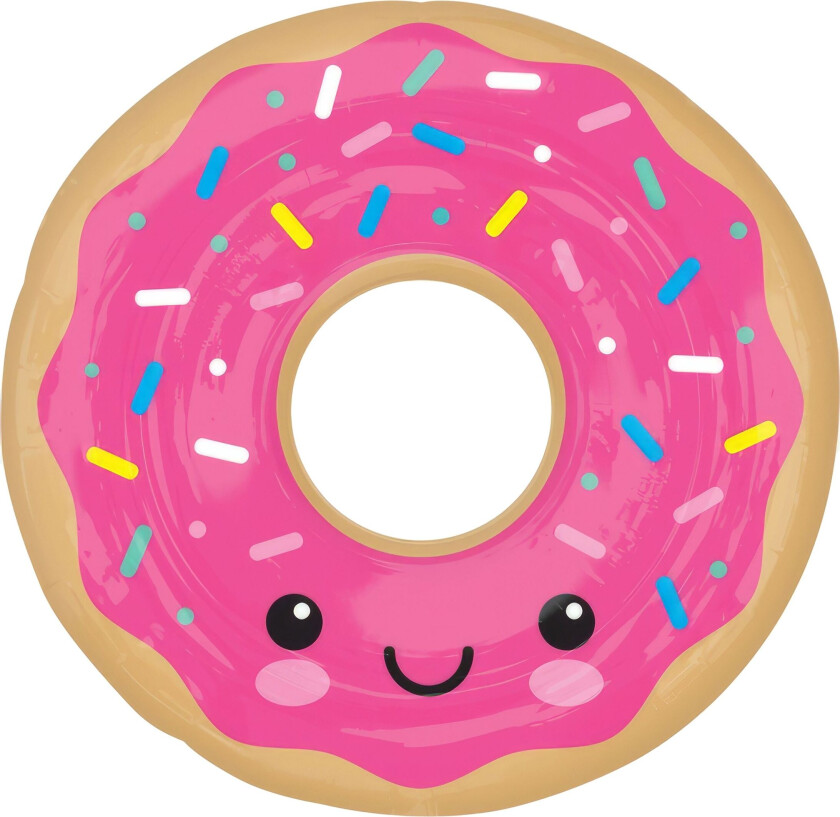 Folieballong Rosa Donut Shape