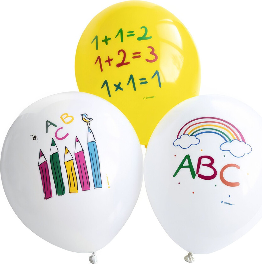 Ballonger Skolestart - 6-pakning