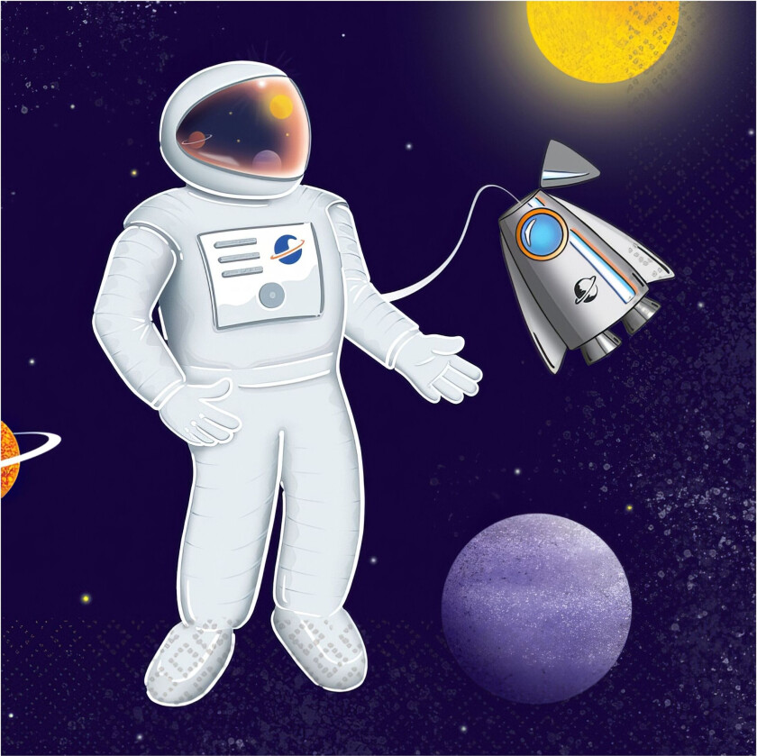 Servietter Space Party - 16-pakning