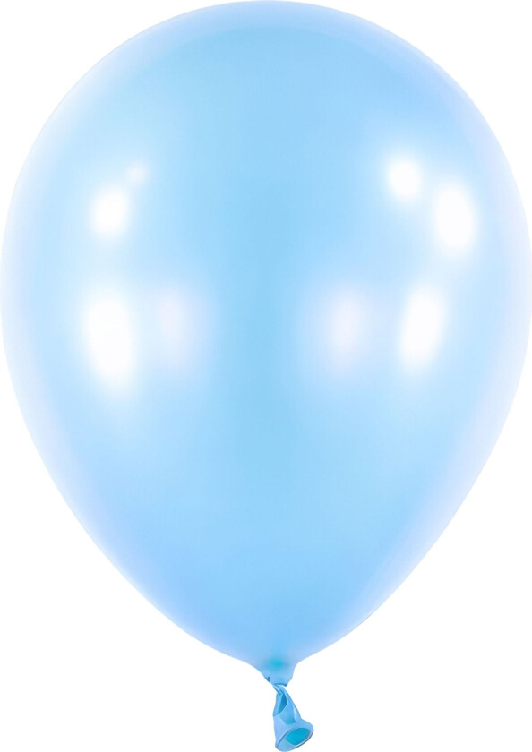 Lateksballonger Mini Lyseblå - 100-pakning