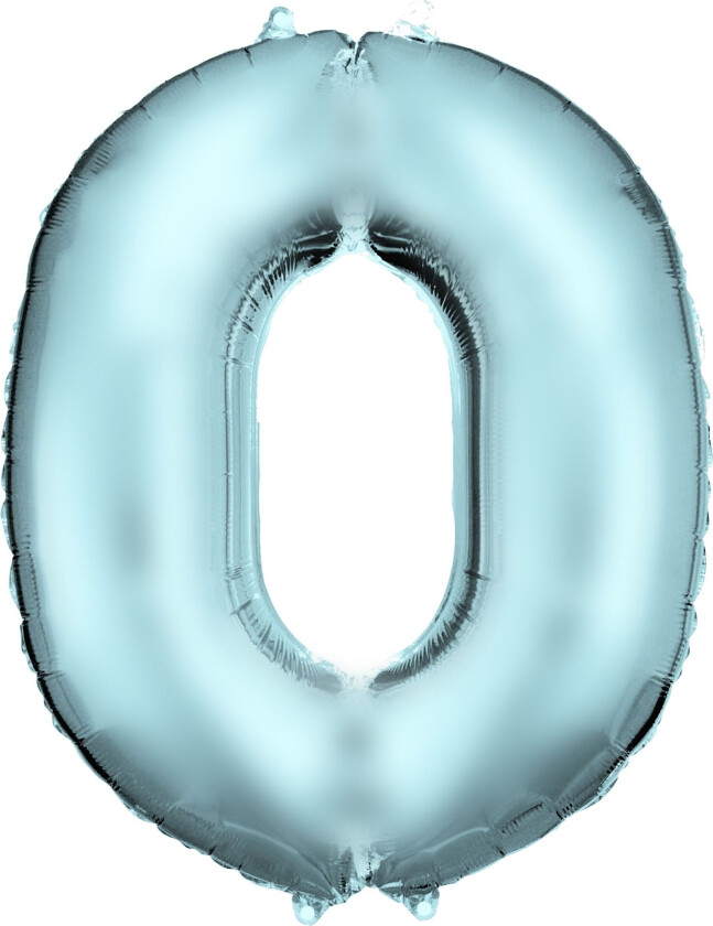 Tallballong Lyseblå Sateng - Tall 0