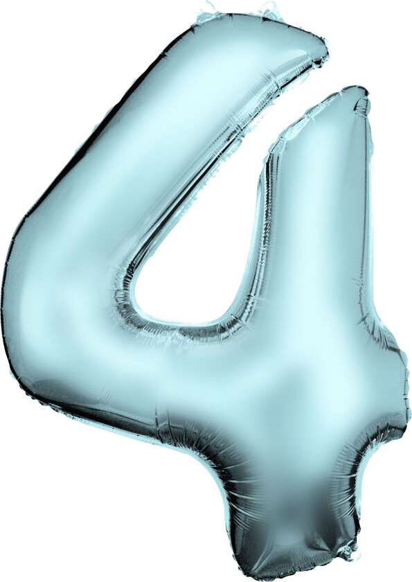 Tallballong Lyseblå Sateng - Tall 4