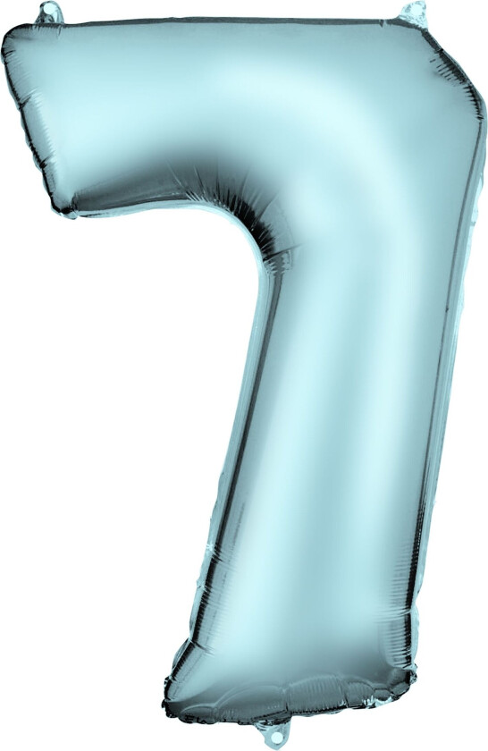 Tallballong Lyseblå Sateng - Tall 7