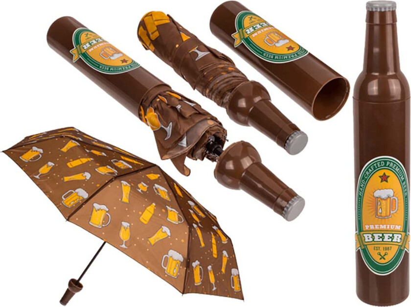 Paraply Ølflaske