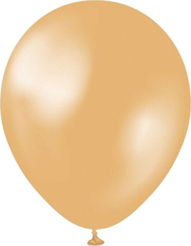 Lateksballonger Professional Metallic Gold - 25-pakning