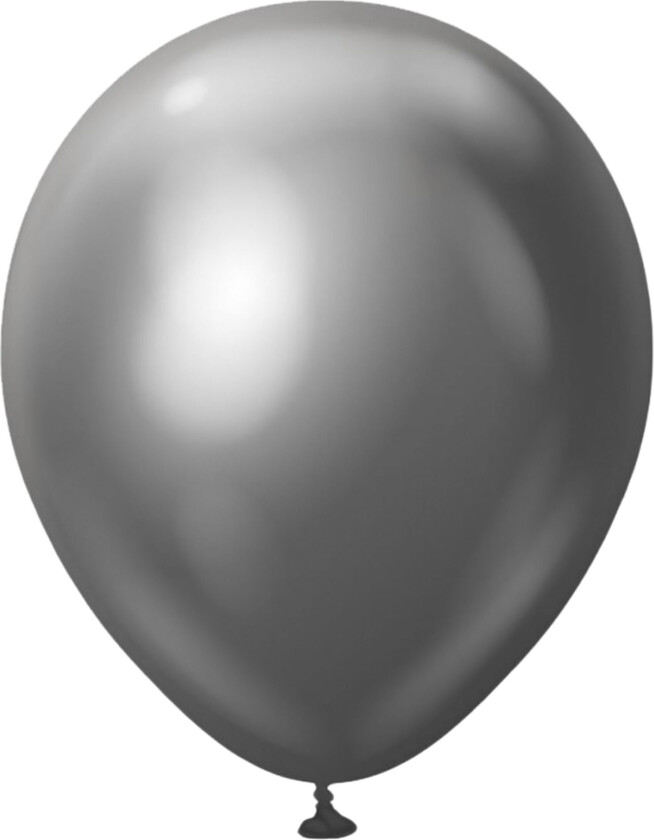 Lateksballonger Professional Space Gray Chrome - 10-pakning