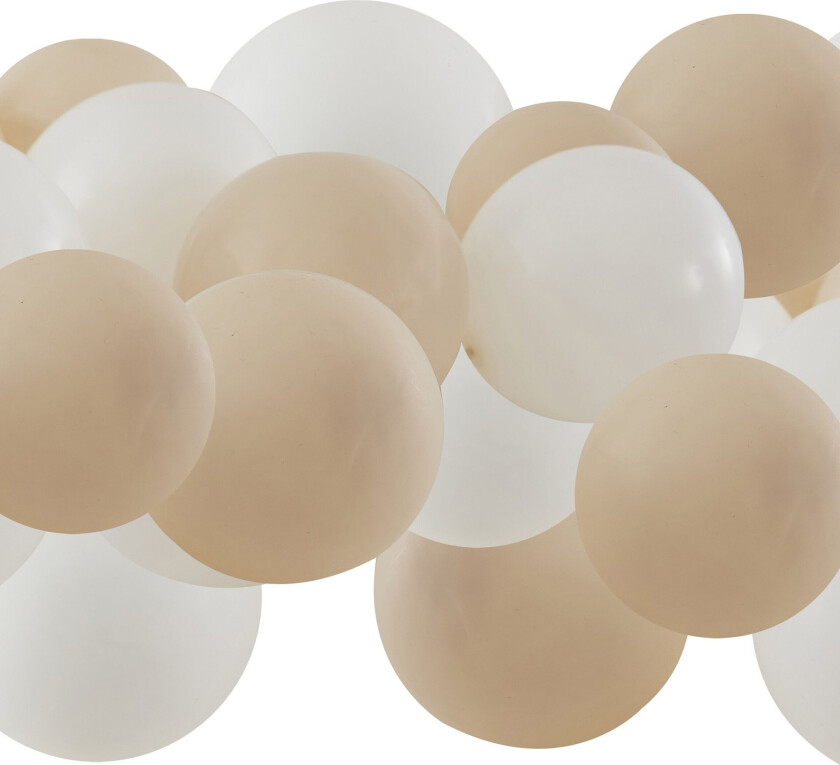 Lateksballonger Mini Nude - 40-pakning