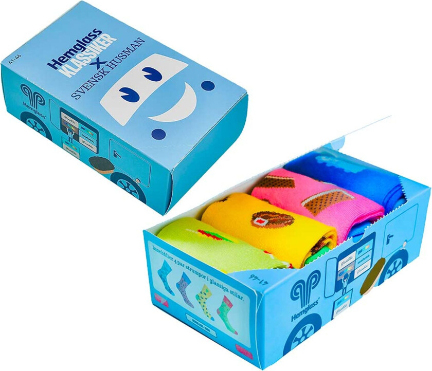 Fika Socks Gaveboks Hjemis - 41–46