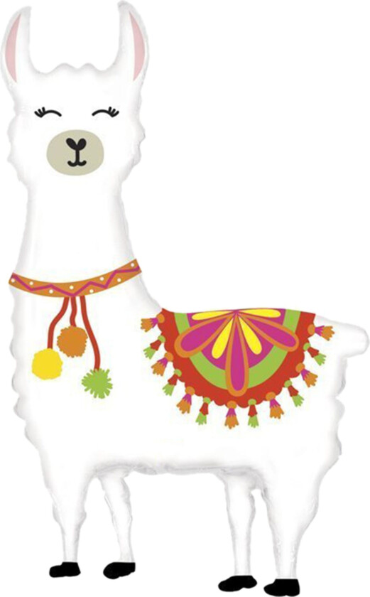 Folieballong Lama