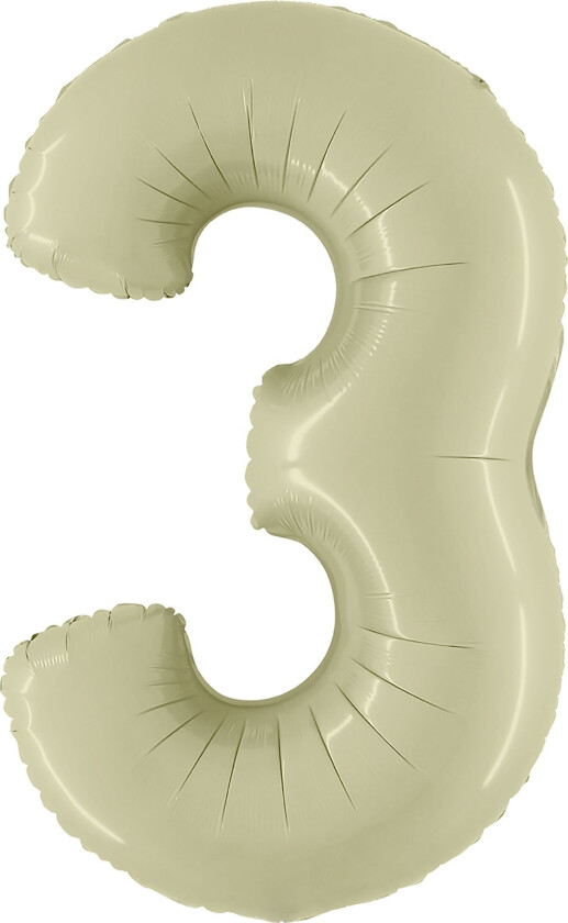 Tallballong Satin Olive Green - Tallet 3