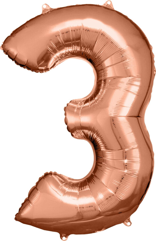 Tallballong Roségull Metallic - Tallet 3