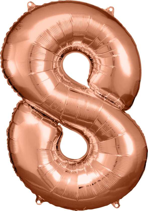 Tallballong Roségull Metallic - Tallet 8