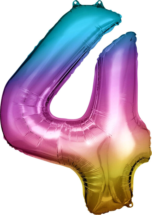 Tallballong Regnbue Metallic - Tallet 4