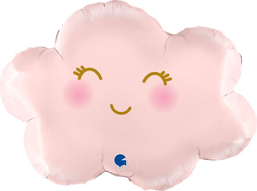 Folieballong Sky Pastellrosa