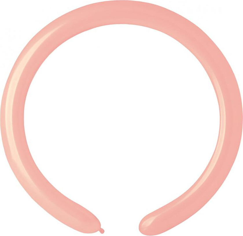 Figurballonger Babyrosa - 25-pakning