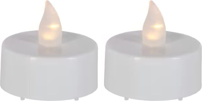 LED Telys - 2-pakning