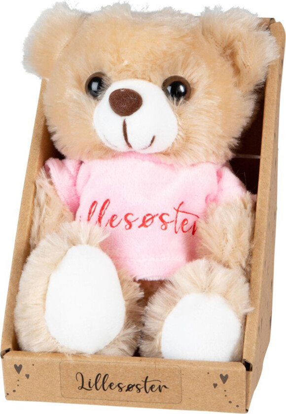 T-Bear Bamse med Tekst - Lillesøster