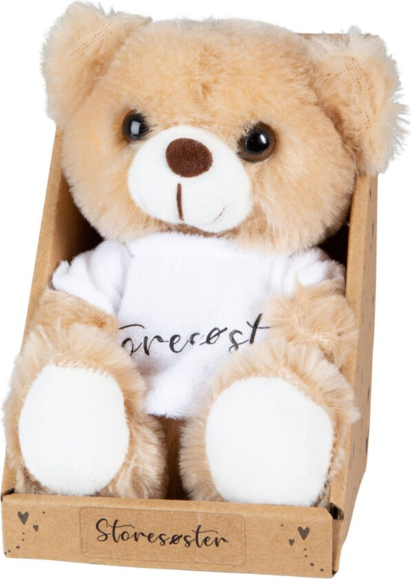 T-Bear Bamse med Tekst - Storesøster