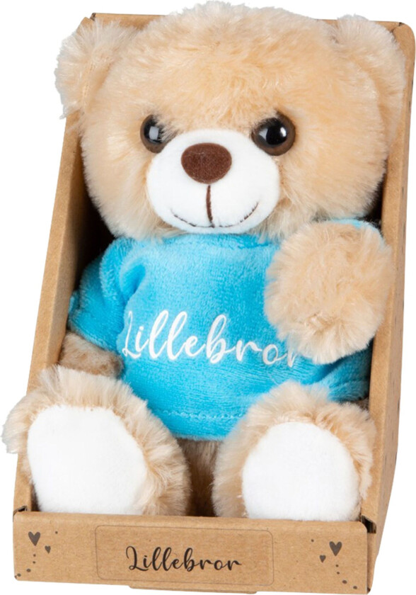 T-Bear Bamse med Tekst - Lillebror