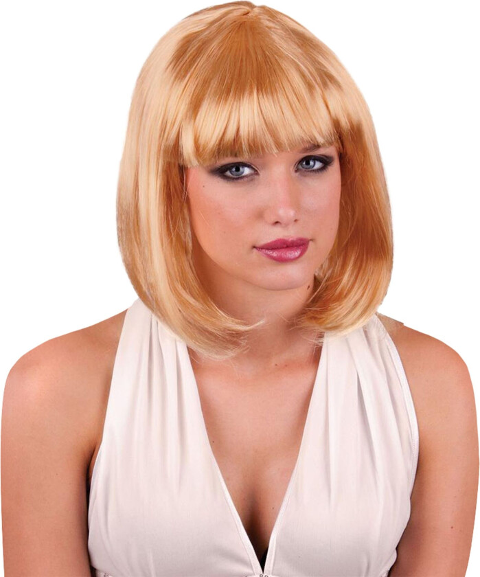 Blond Parykk Page - One size