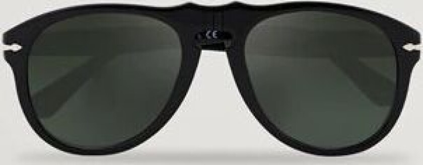 0PO0649 Sunglasses Black/Crystal Green