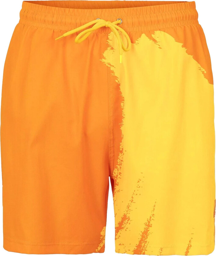 Fargeskiftende Badeshorts Oransje/Gul - Small