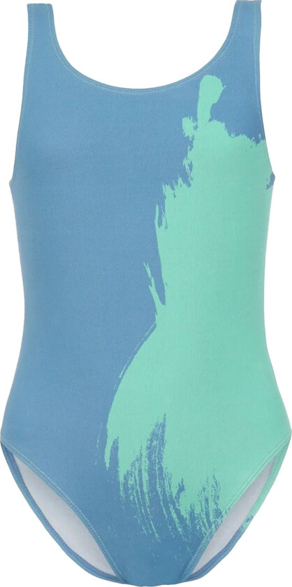 Fargeskiftende Badedrakt for Barn Blå/Grønn - Small