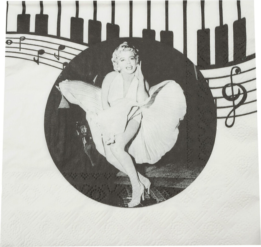 Servietter Marilyn Monroe