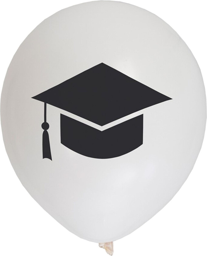 Ballonger Eksamenshatt - 6-pakning