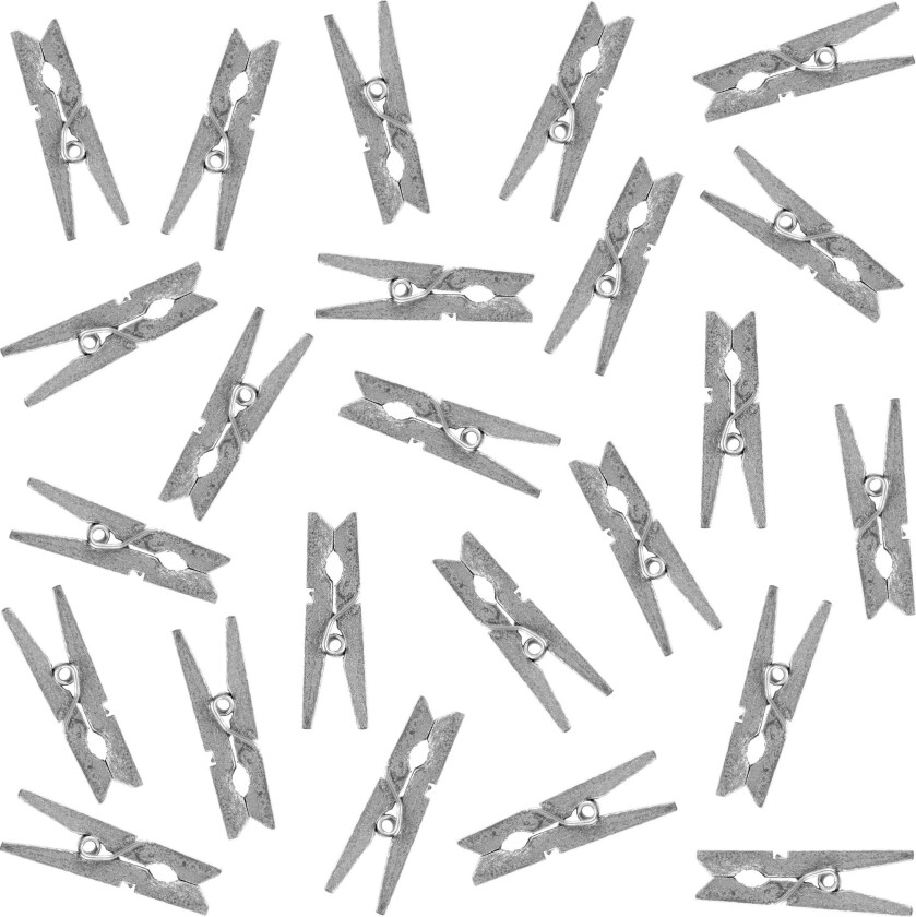 Klesklyper Mini - Silver