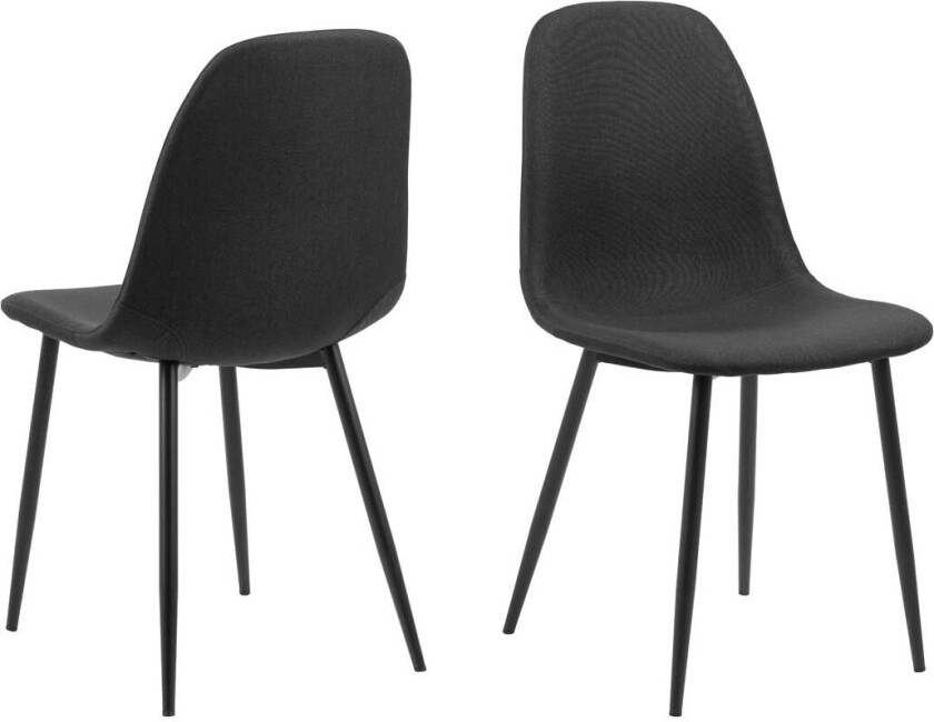 Bilde av Celia spisestuestoler svart.