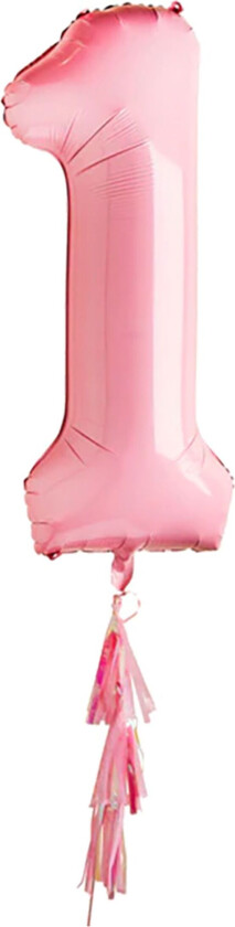 Tallballong 1 Rosa med Dusk