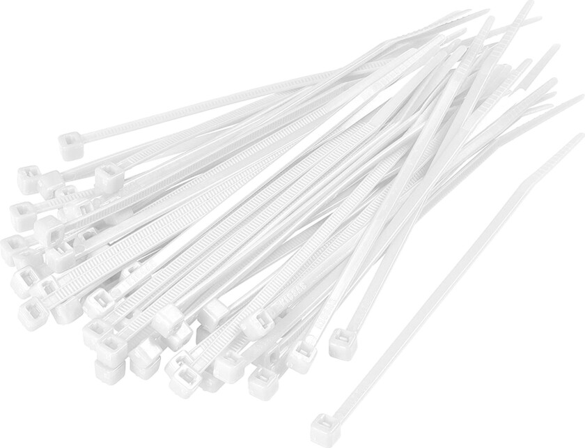 Buntebånd Hvit - 100-pakning