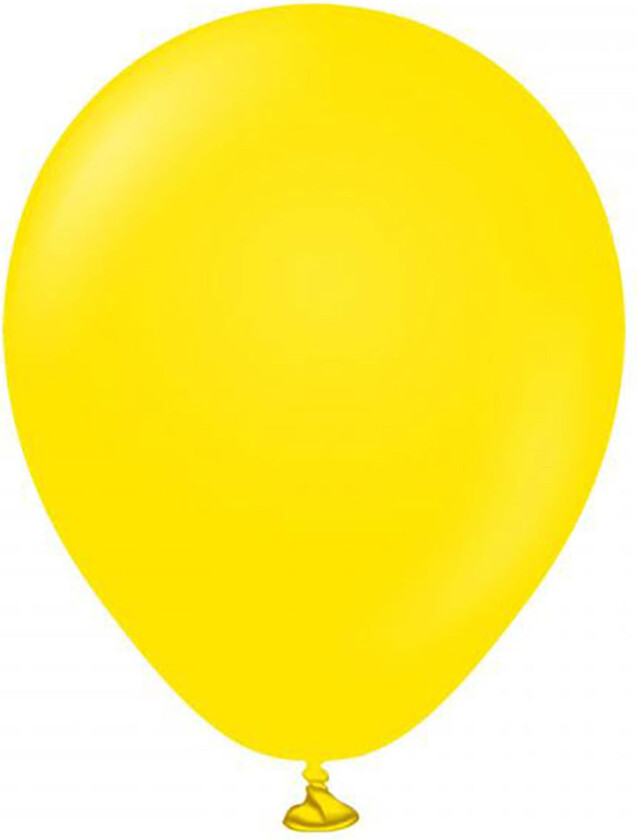 Lateksballonger Professional Mini Yellow - 25-pakning