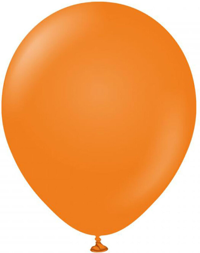 Lateksballonger Professional Oransje - 100-pakning