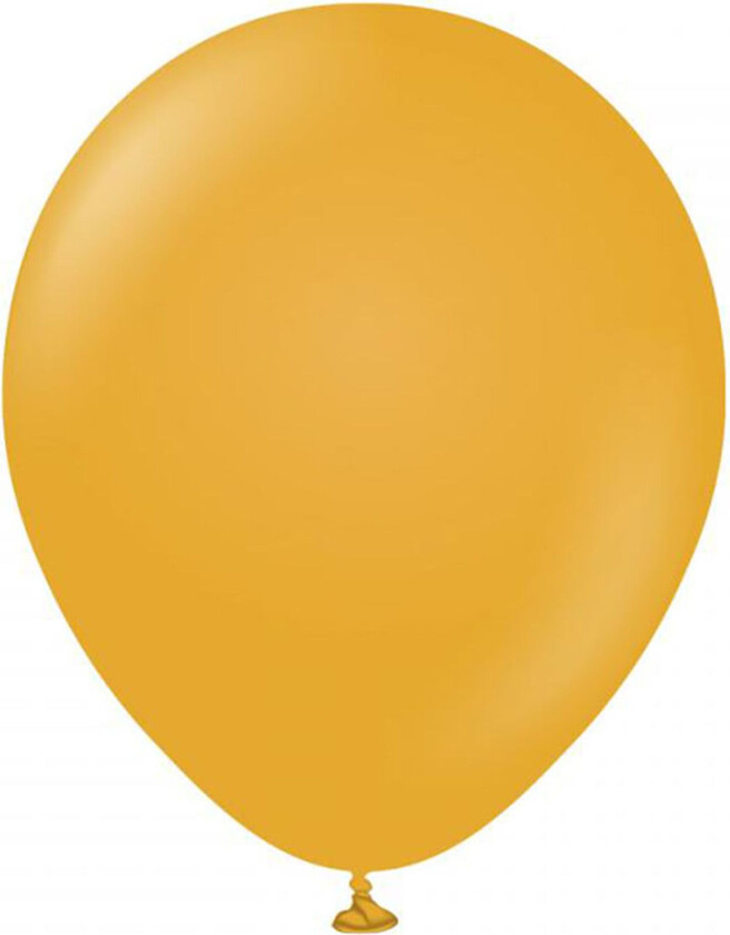 Lateksballonger Professional Mustard - 10-pakning