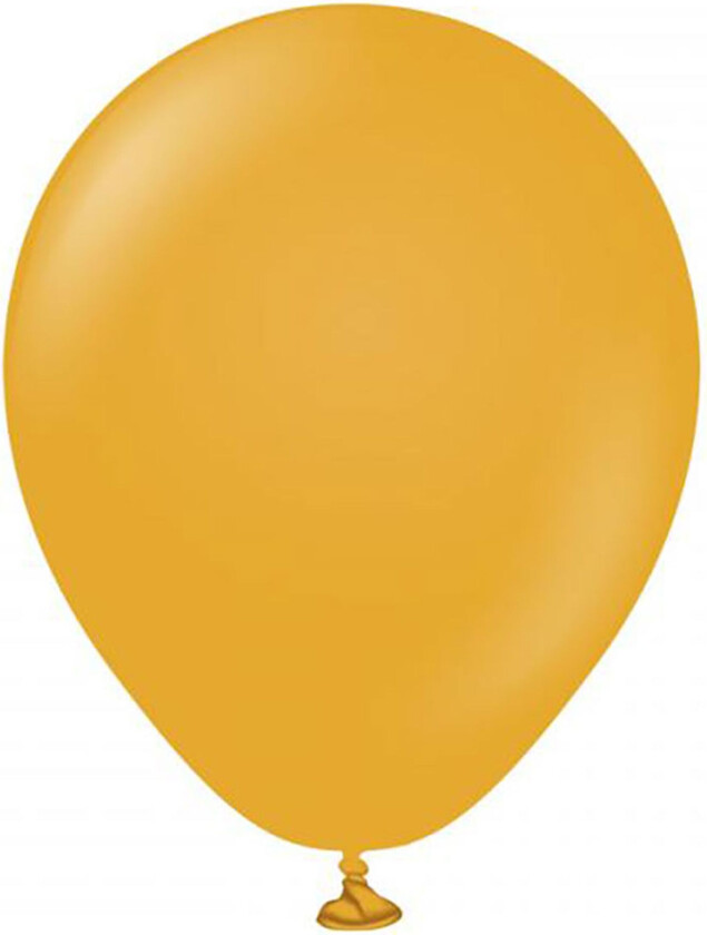 Lateksballonger Professional Mini Mustard - 100-pakning