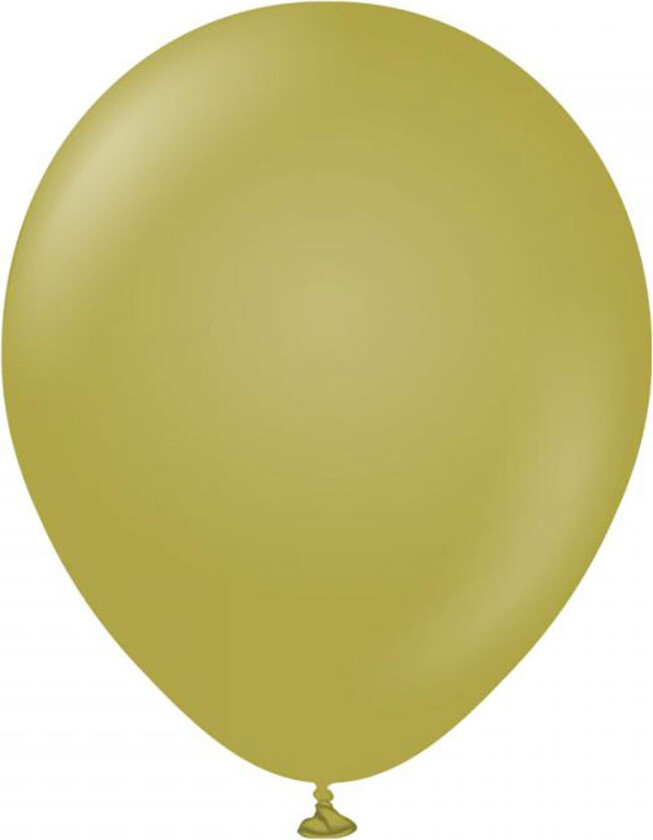 Lateksballonger Professional Oliven - 25-pakning