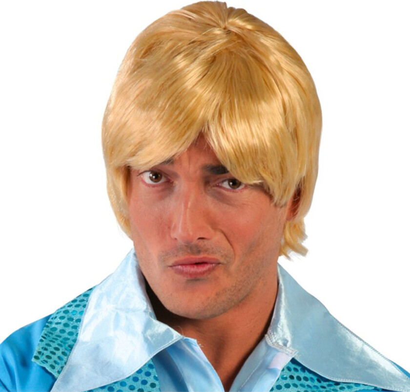 Kort Blond Parykk - One size