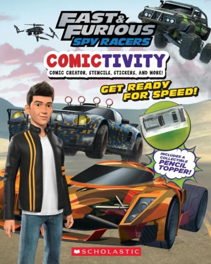 Fast and Furious Spy Racers: Comictivity 1 av Scholastic, Terrance Crawford