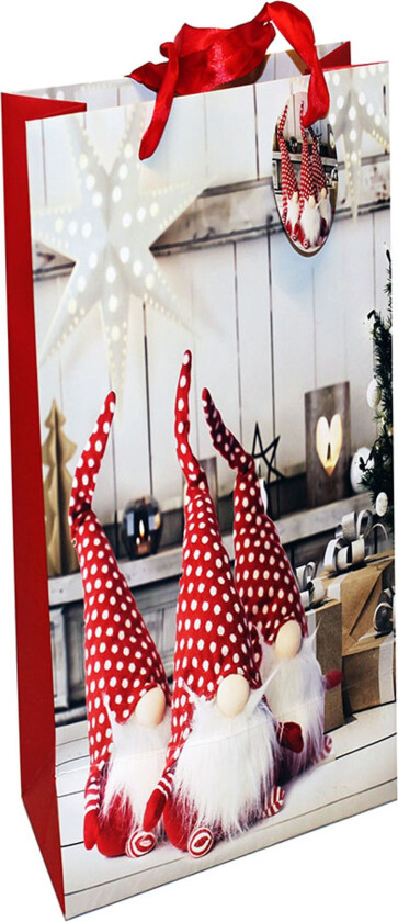 Julepose Søte Julenisser - Til Flaske