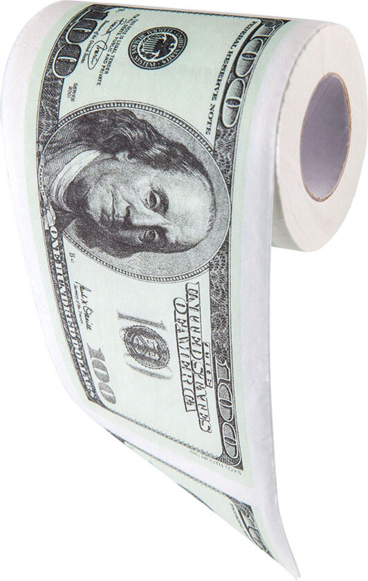Bilde av Toalettpapir Dollarsedler