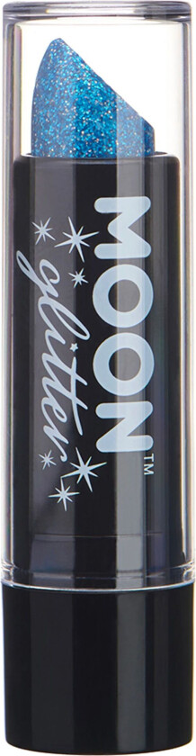 Moon Creations Holographic Glitter Lipstick - Blå