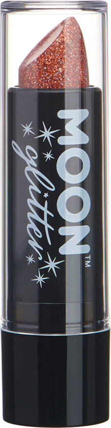 Moon Creations Holographic Glitter Lipstick - Roségull